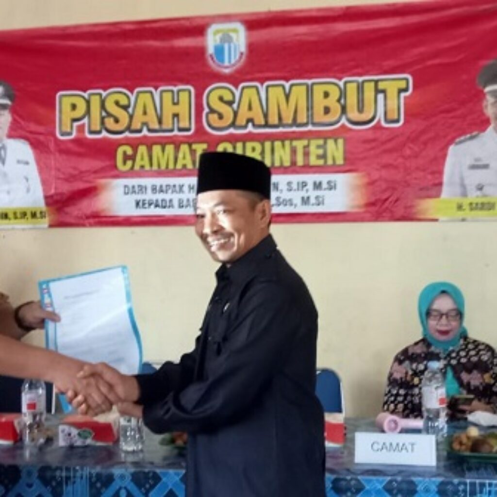 Pisah Sambut Camat Cirinten Lebak, H. Sardi Resmi Jabat dan Siap Lanjutkan Program Pembangunan