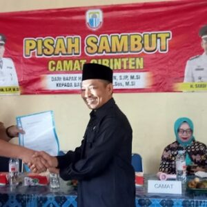 Pisah Sambut Camat Cirinten Lebak, H. Sardi Resmi Jabat dan Siap Lanjutkan Program Pembangunan