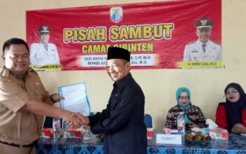Pisah Sambut Camat Cirinten Lebak