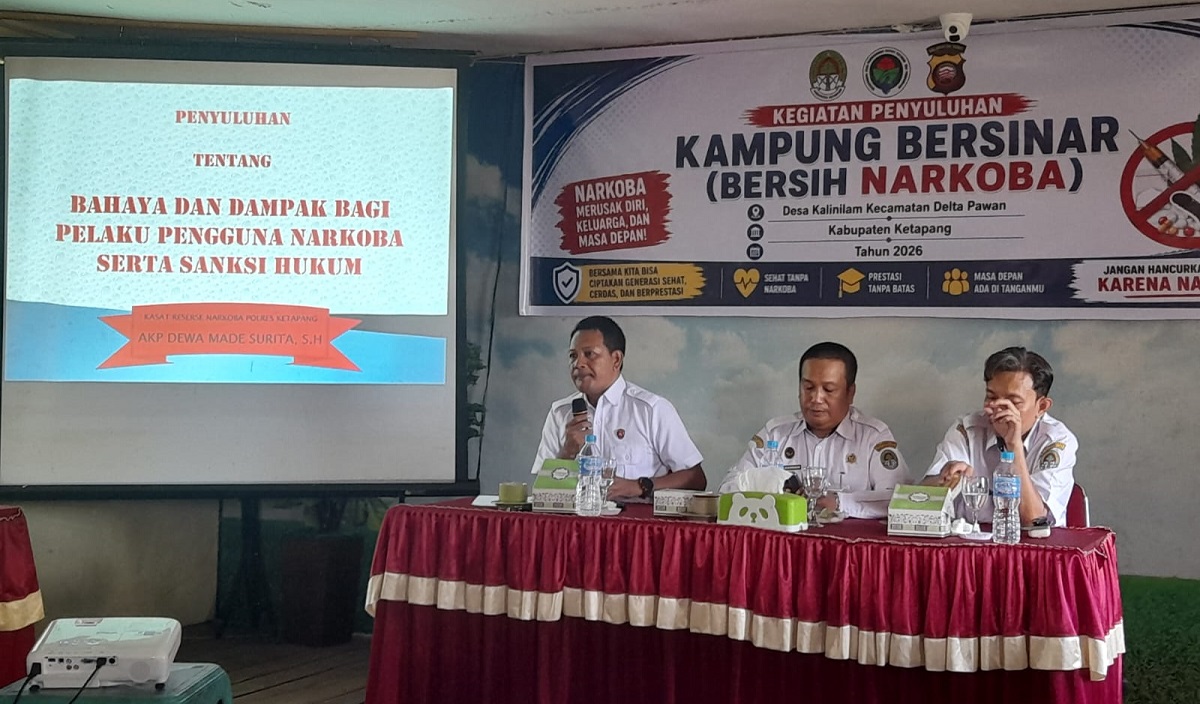 Polres Ketapang Gencarkan Kampung Bersinar