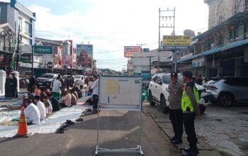 Polres Ketapang Kerahkan Personel Amankan Sholat Idul Adha 1447 H