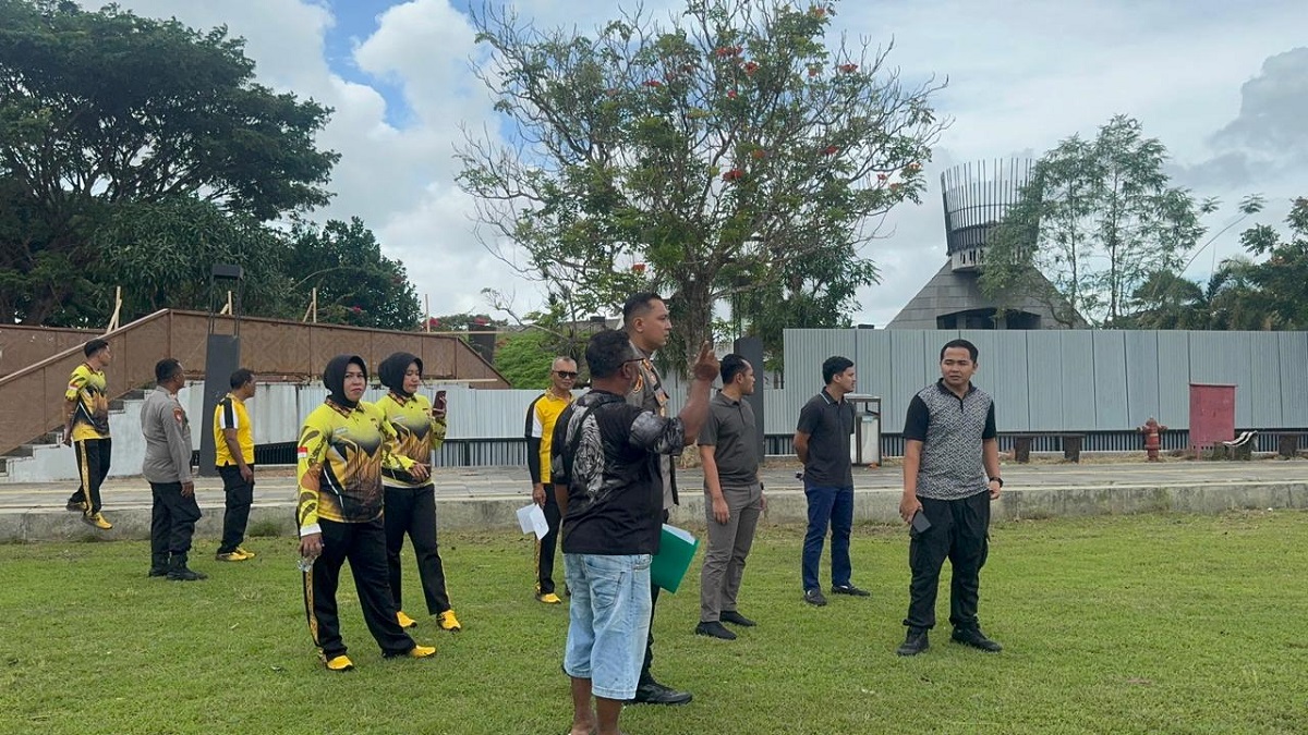 Polres Merauke Cek Lokasi Konser NDX A.K.A