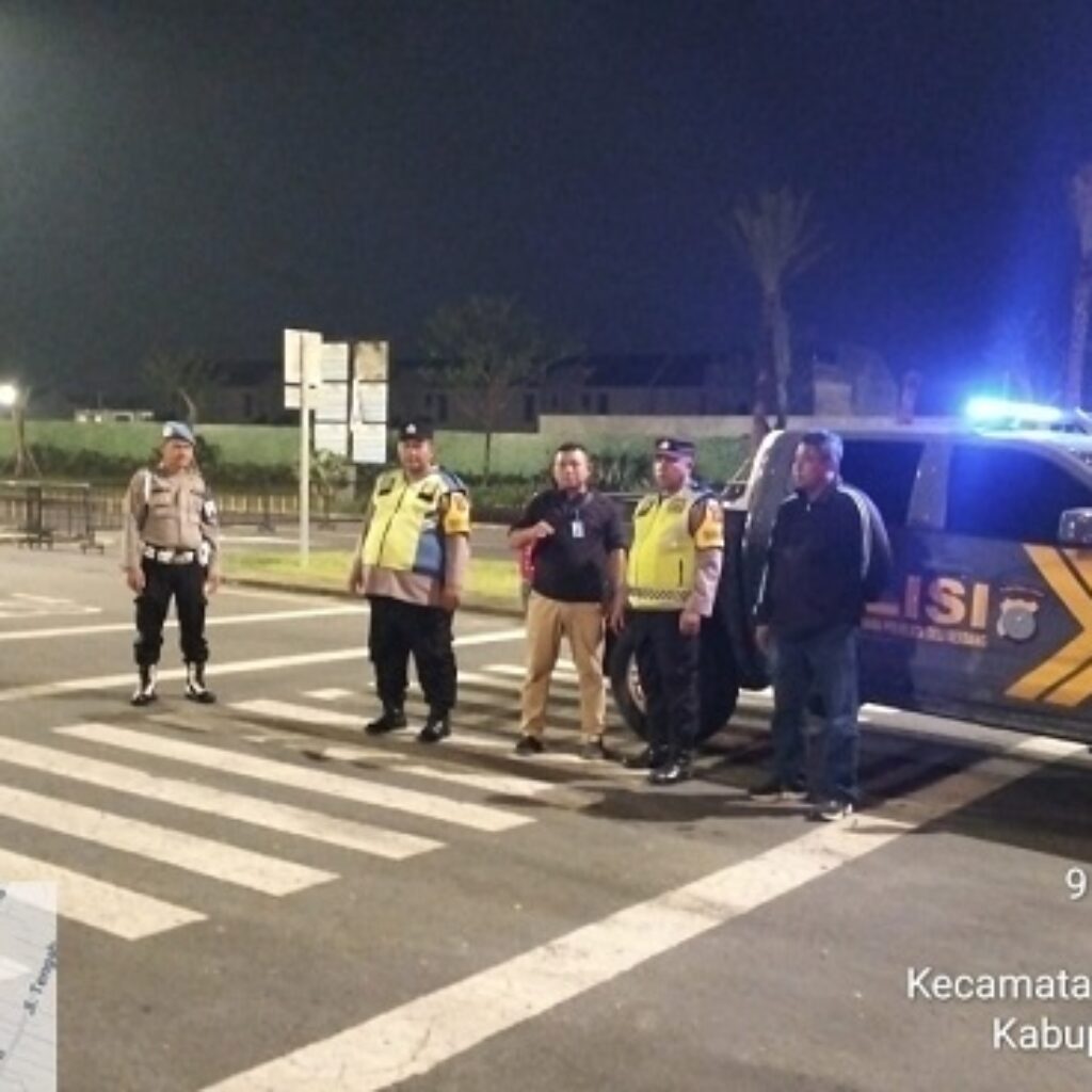 Polresta Deli Serdang Intensifkan Patroli Blue Light, Cegah Kejahatan Malam Hari