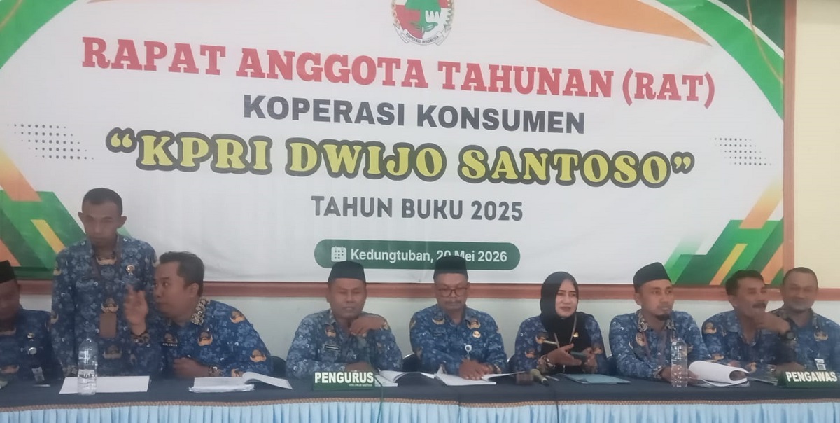 RAT Koperasi KPRI Dwijo Santoso Kedungtuban