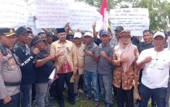 Ratusan Pekerja PTPN IV Cot Girek Datangi Kantor Bupati Aceh Utara, Minta Kepastian Sengketa Lahan