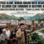 Ratusan Warga Beutong Ateuh Banggalang Desak Pemerintah Lindungi Kawasan Lingkungan