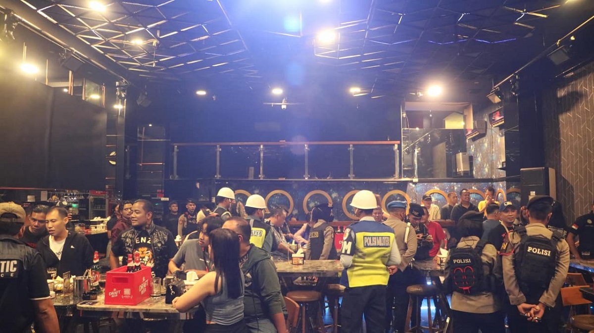 Razia Narkoba di Tempat Hiburan Malam Medan