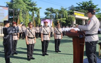 Rotasi Pejabat Polres Sukabumi, Kapolres AKBP Samian Tekankan Profesionalisme dan Pelayanan Prima