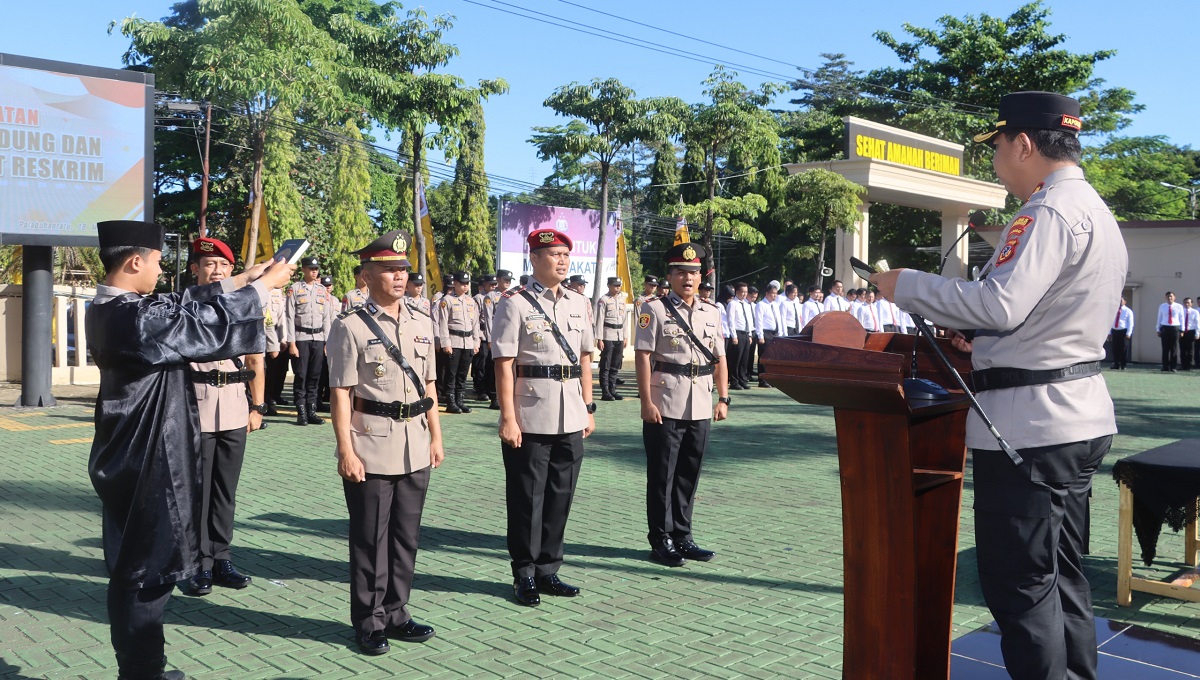 Rotasi Pejabat Polres Sukabumi