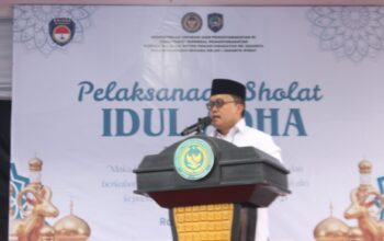 Rutan Kelas I Jakarta Pusat Rayakan Iduladha 1447 H