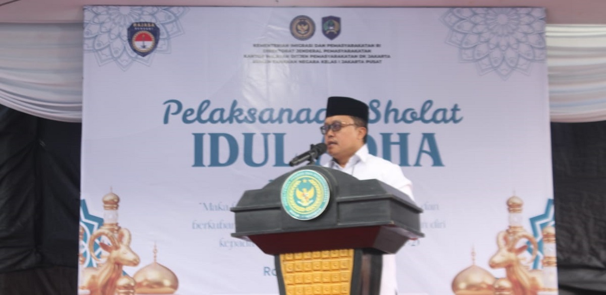 Rutan Kelas I Jakarta Pusat Rayakan Iduladha 1447 H