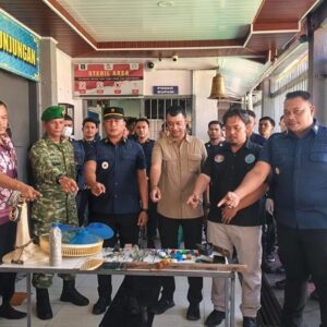 Rutan Kelas IIB Sabang Gelar Razia Gabungan, Pastikan Blok Hunian Bersih dari HP Ilegal dan Narkoba