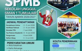 SPMB 2026 SMAN 1 Tumijajar Lampung Resmi Dibuka