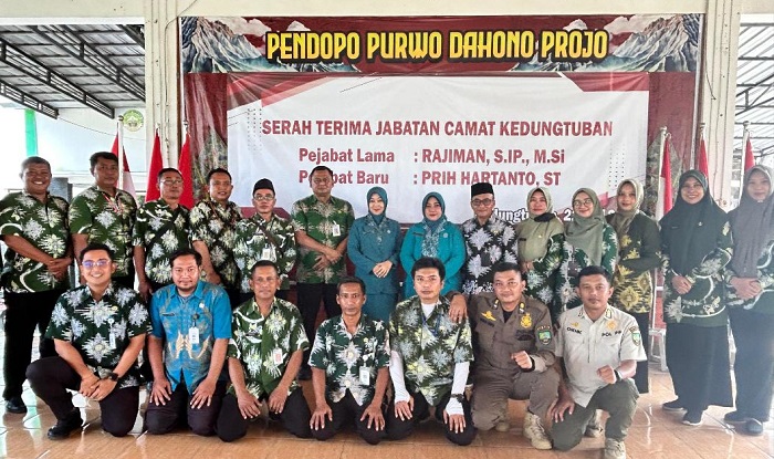 Sertijab Camat Kedungtuban