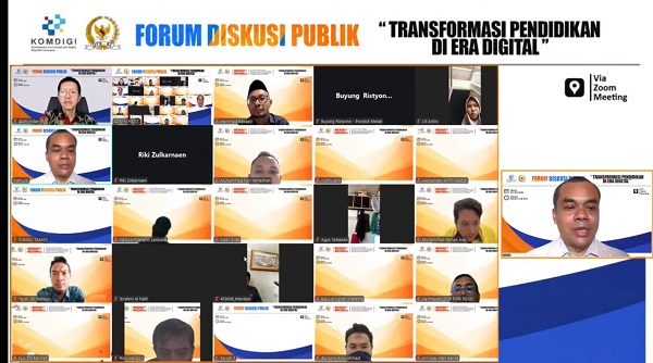 Transformasi Pendidikan Digital Jadi Tantangan Nasional