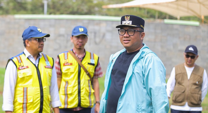 Wabup Pesawaran Dampingi Tim PUPR Tinjau Lahan Sekolah Rakyat