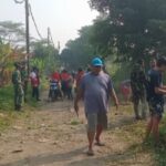 Akses Jalan dan Penerangan Tak Kunjung Dibangun, Warga Graha Citra Legok Bersama TNI Turun Tangan