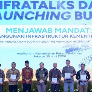 500 Hari Kabinet Merah Putih, Kementerian PU Luncurkan Buku Pembangunan Infrastruktur, Menteri Dody: Bukti Kerja Nyata untuk Rakyat