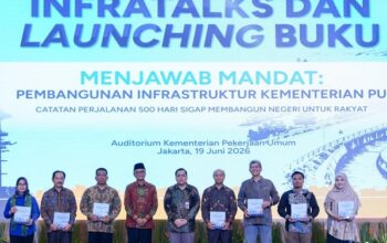 500 Hari Kabinet Merah Putih, Kementerian PU Luncurkan Buku Pembangunan Infrastruktur, Menteri Dody: Bukti Kerja Nyata untuk Rakyat
