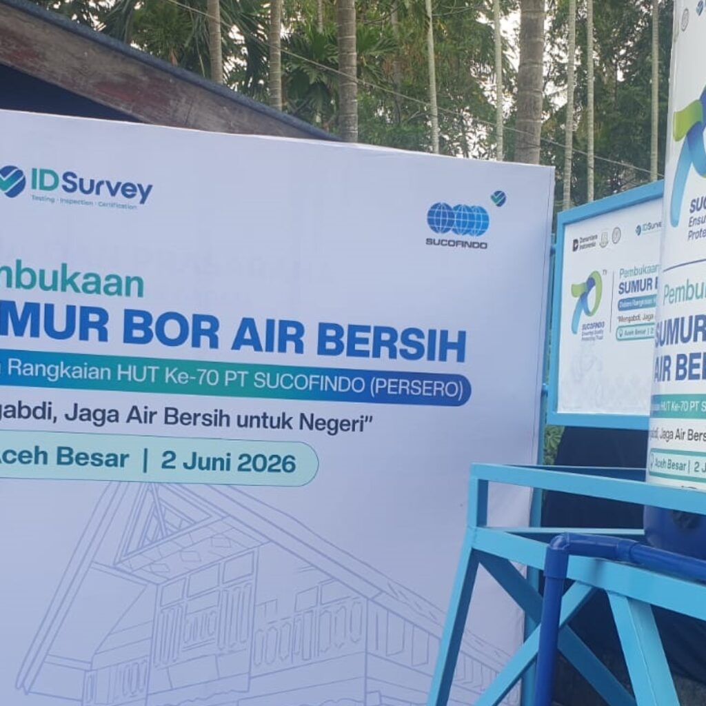 ABPEDNAS dan SUCOFINDO Resmikan Sumur Air Bersih di Aceh Besar, Perkuat Akses Air Bersih Masyarakat Desa