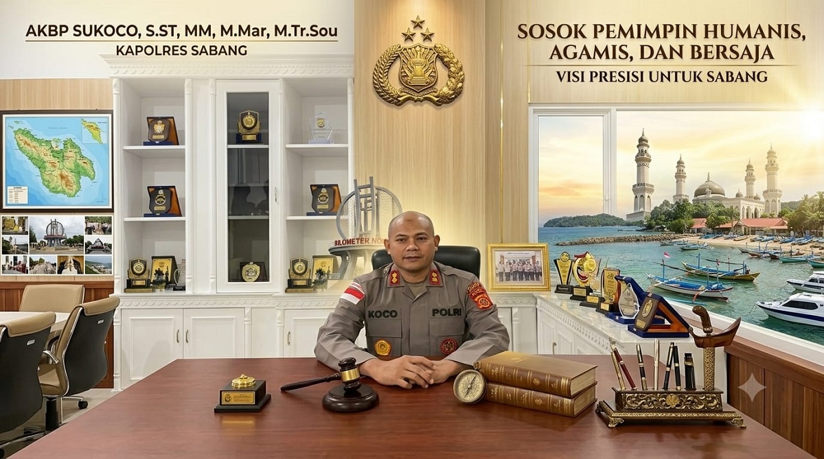 AKBP. Sukoco Sosok Kapolres Sabang Inspiratif Dicintai Masyarakat dan Ulama