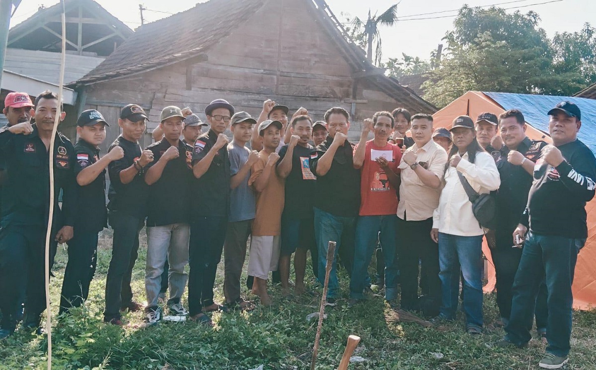 Aksi Sosial GRIB JAYA dan PNJ di Blora Bantu Korban Kebakaran