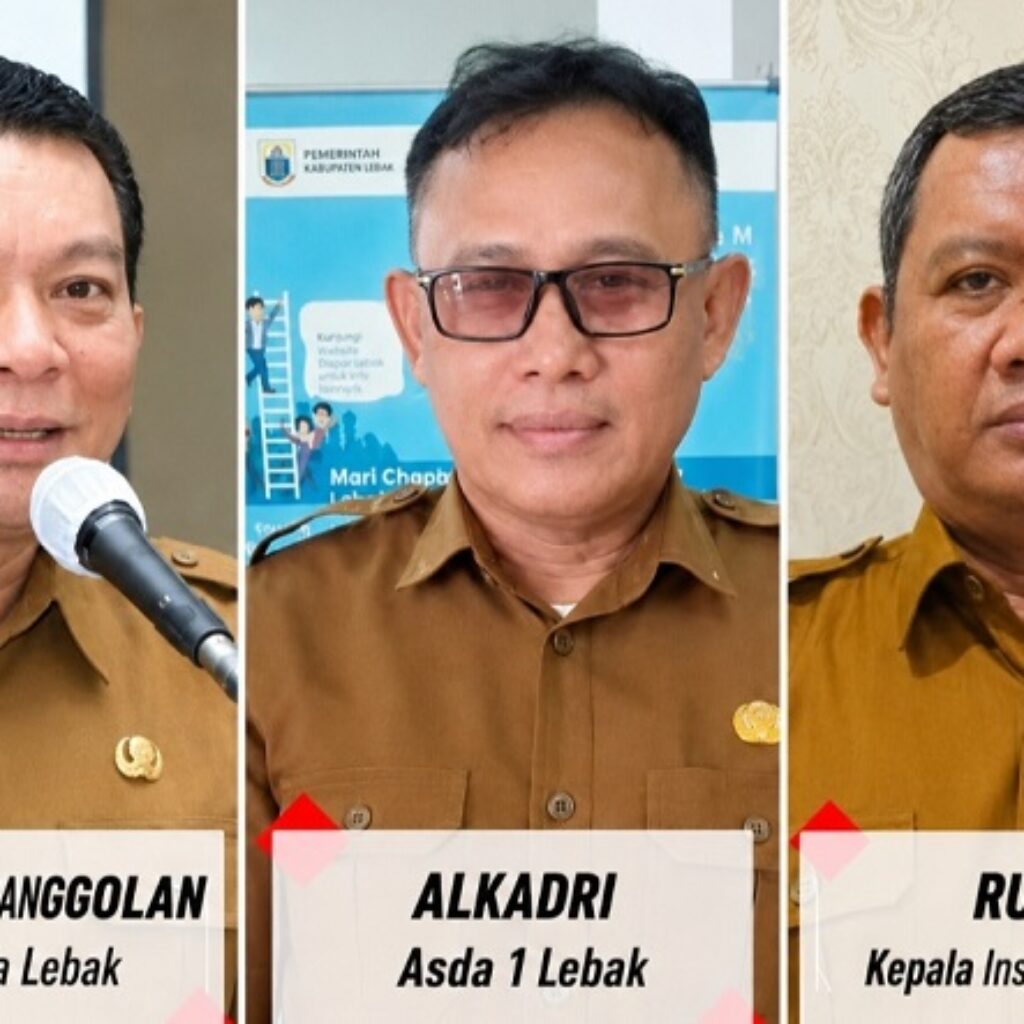 Bursa Sekda Lebak Makin Kompetitif, Tiga Pejabat Senior Internal Pemkab Ikut Open Bidding