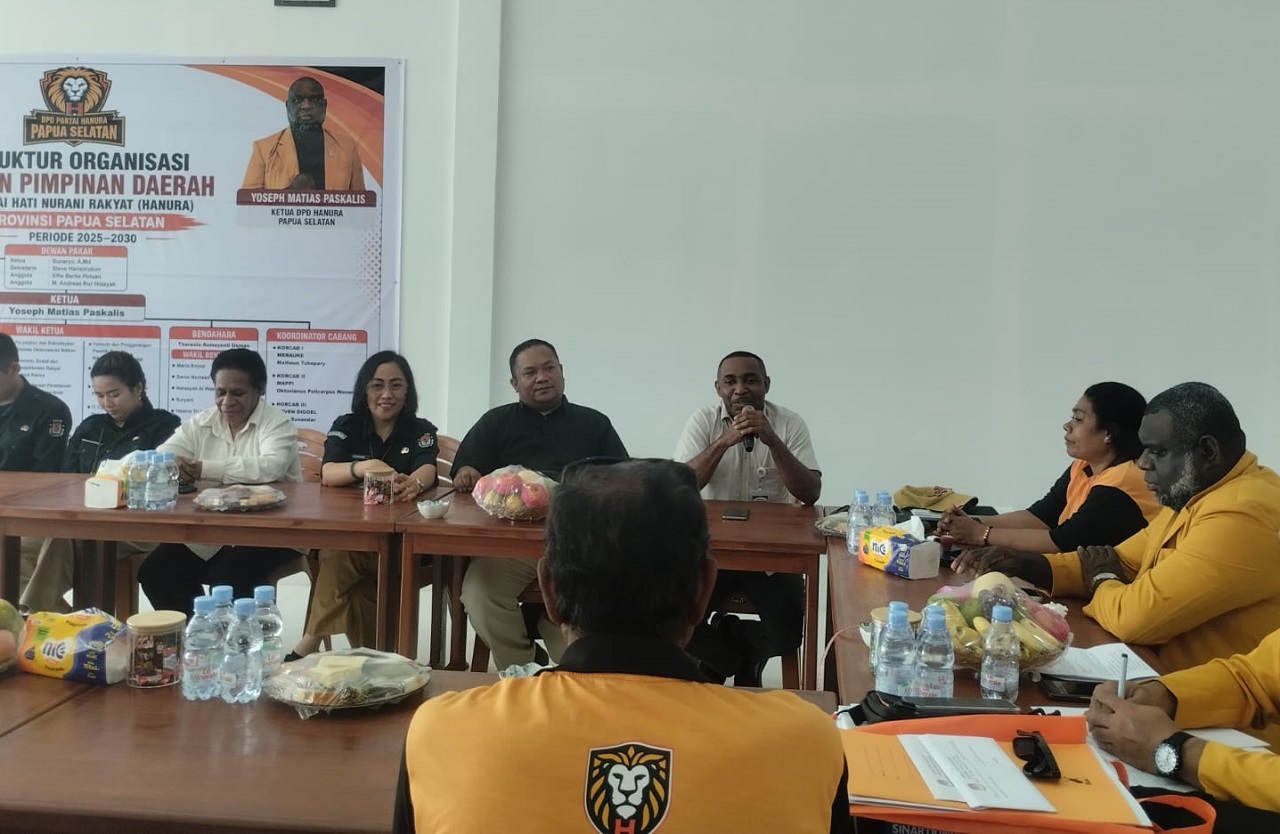 DPD Hanura Papua Selatan Dukung Pemutakhiran Data