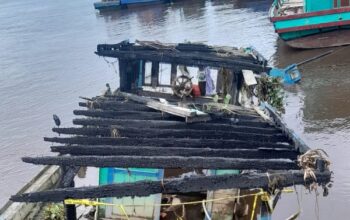 Disnakertrans Kayong Utara Selidiki Ledakan KM Lautan Anugerah 01