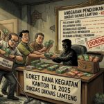Dugaan Korupsi Dana Kegiatan Kantor TA 2025 Dikdas Diknas Lamteng