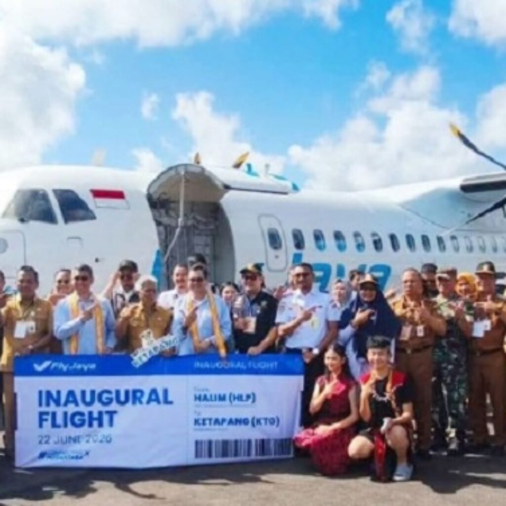 Fly Jaya Resmi Layani Penerbangan Langsung Ketapang-Jakarta, Pemkab Optimistis Dongkrak Ekonomi dan Investasi