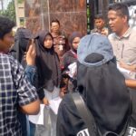 Gelar Aksi di Kejati Sumut, Mahasiswa Minta Dugaan Pembelian Eks Rumah Singgah Covid-19 Diusut