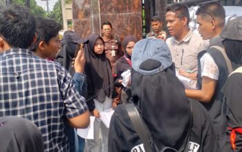 Gelar Aksi di Kejati Sumut