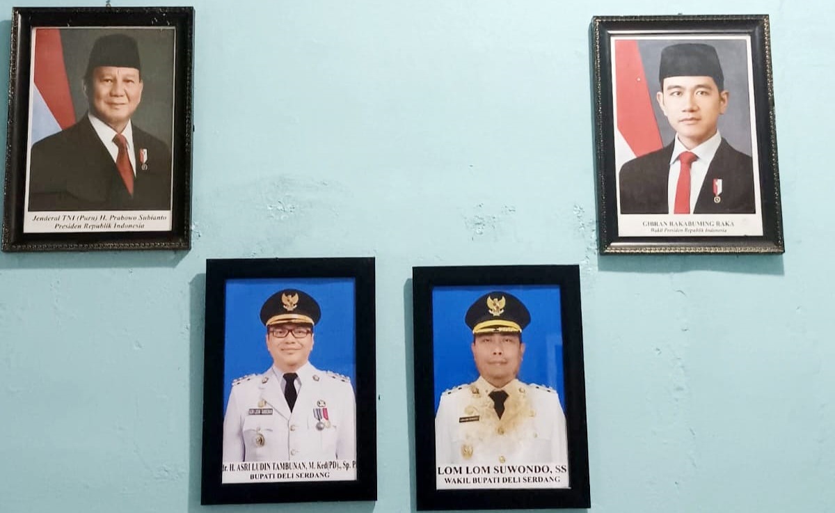 Gerindra Deli Serdang Kritik Foto Wakil Bupati yang Rusak