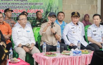Gubernur Lampung Tinjau Bed Dryer