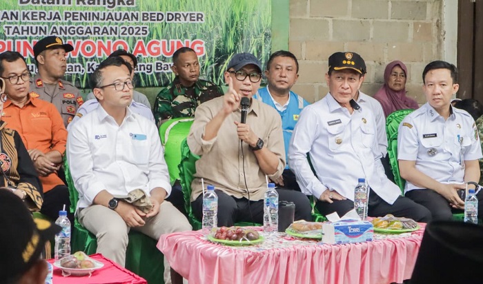 Gubernur Lampung Tinjau Bed Dryer
