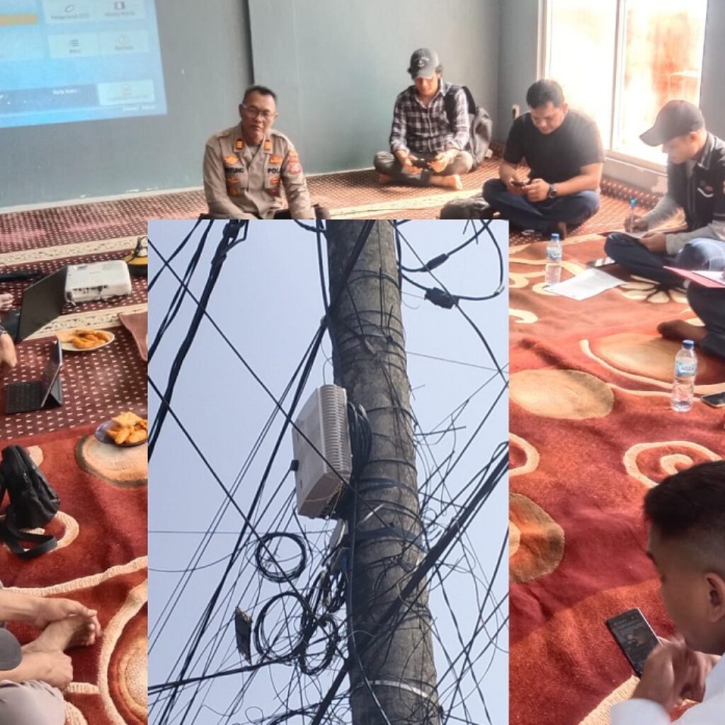 Hasil Audiensi dengan Media dan LSM, PLN dan Icon Plus Siap Tertibkan Kabel Internet Tak Berizin