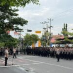Jelang Puncak Bakar Tongkang 2026, Polres Rokan Hilir Gelar Apel dan TFG, Perketat Pengamanan Wisatawan