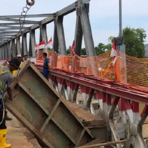 Jembatan Bailey di Bireuen Diperbaiki, Pengguna Jalan Diminta Ikuti Rekayasa Lalu Lintas