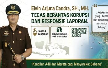 Kajari Sabang Elvin Arjuna Candra Dikenal Tegas Berantas Korupsi dan Humanis Dekat dengan Masyarakat