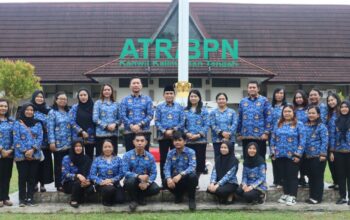 Peringati Hari Lahir Pancasila, Kantah Palangka Raya Perkuat Komitmen Pelayanan Publik Berkualitas