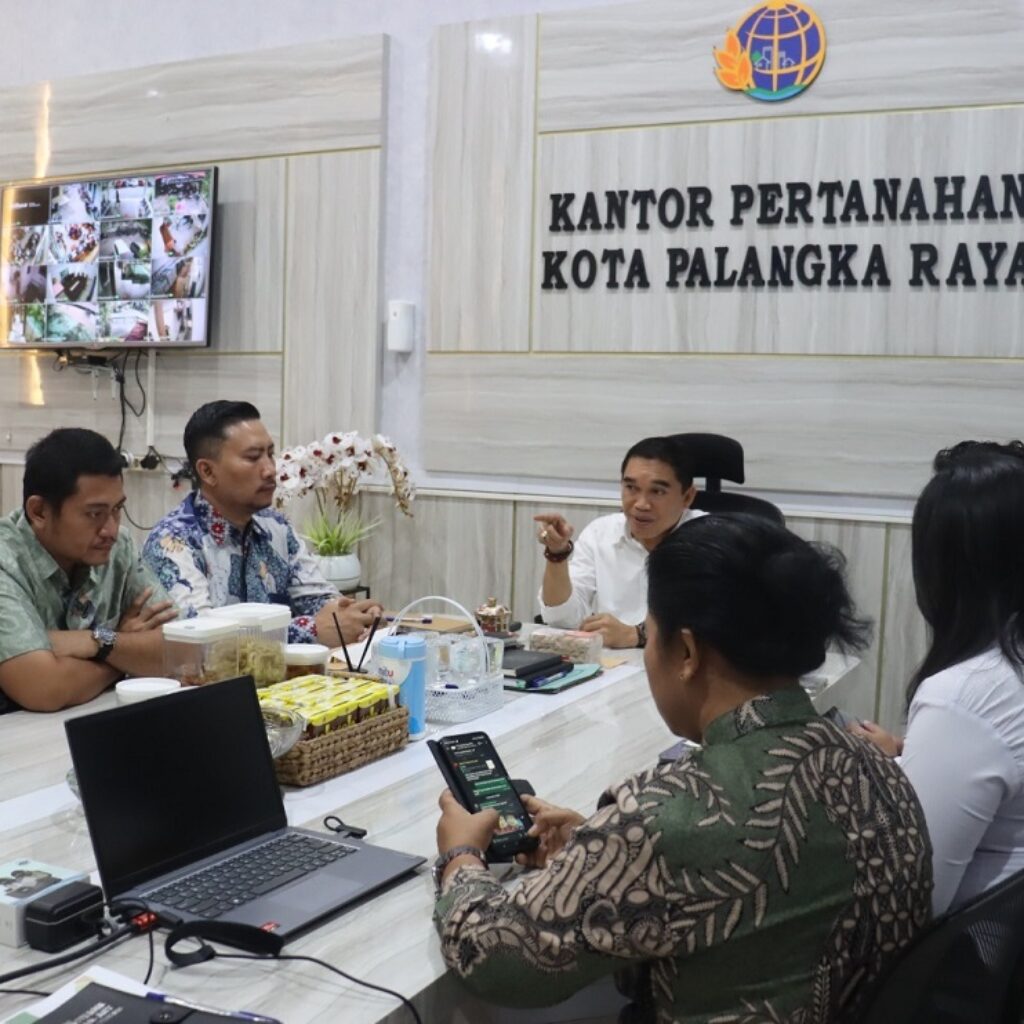Kantah Palangka Raya Terima Kunjungan Inspektorat ATR/BPN, Fokus Tingkatkan Pelayanan Publik