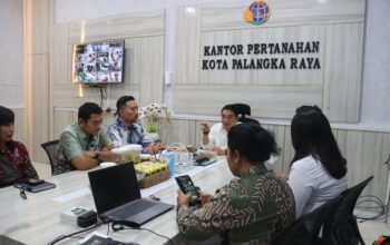 Kantah Palangka Raya Terima Kunjungan Inspektorat ATR/BPN