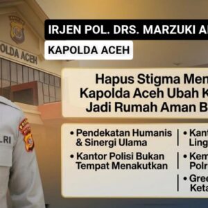 Hapus Stigma Menakutkan, Kapolda Aceh Kapolda Aceh Dorong Polisi Lebih Dekat dengan Masyarakat