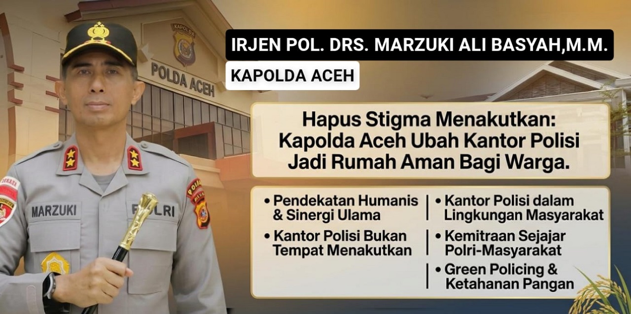Kapolda Aceh Dorong Polisi Lebih Dekat dengan Masyarakat