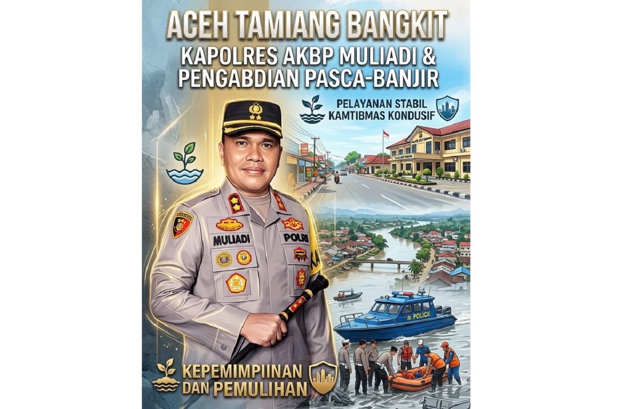 Kapolres AKBP Muliadi Pastikan Pelayanan Publik Pulih Total