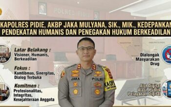 Kapolres Pidie AKBP Jaka Mulyana Perkuat Kamtibmas