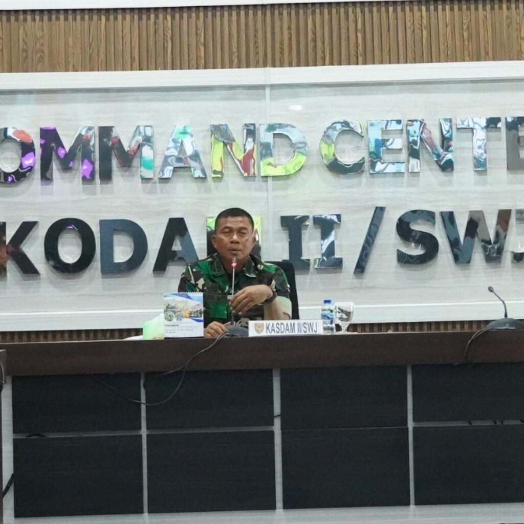Kasdam II/Sriwijaya Terima Paparan Danrem dan Dandim, Evaluasi Progres Pembangunan KDKMP