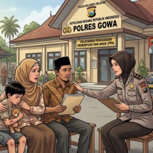 Kasus Dugaan Kekerasan Terhadap Anak, Unit PPA Polres Gowa: Penanganan Masih Berjalan