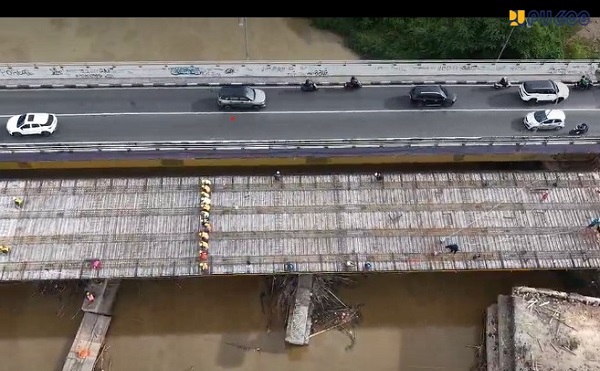Kementerian PU Percepat Pembangunan Jembatan Kemang Pratama Bekasi